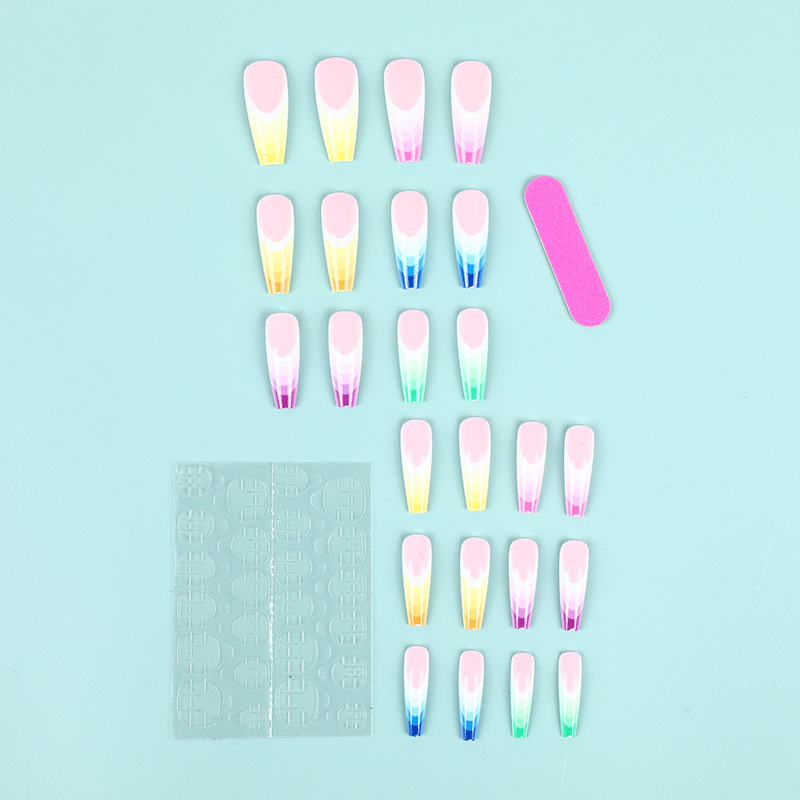 Short Medium fake nails for wo - Nail Art Y2K ulasan dan harga